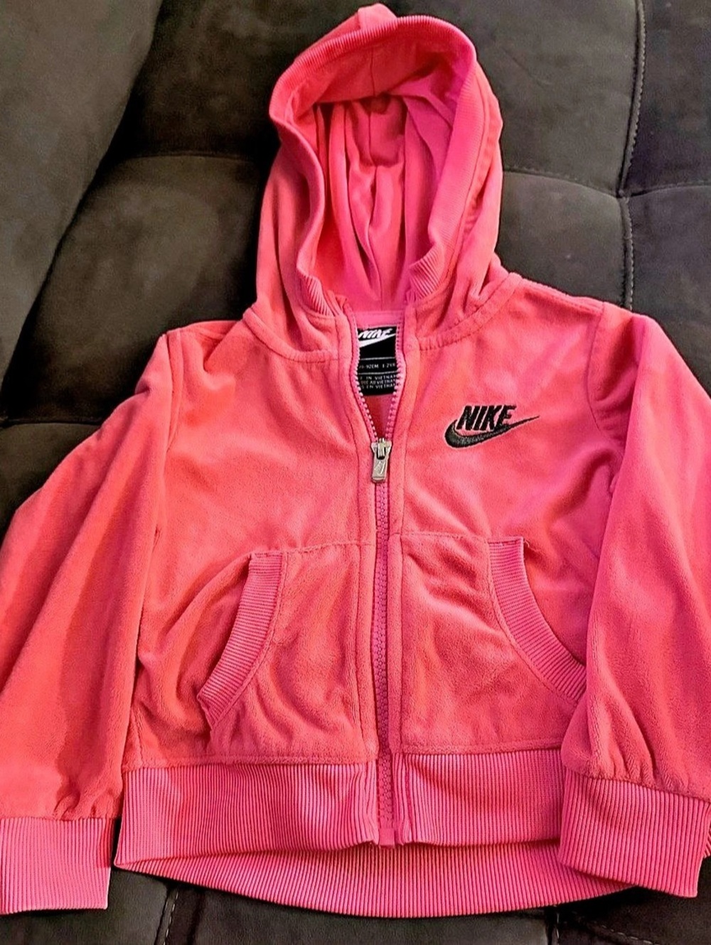 Nike Pink Zip Front Hoodie Like New